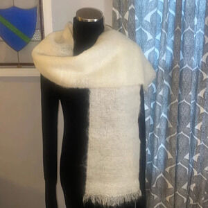 Smith’s of Bermuda mohair/ wool blend scarf